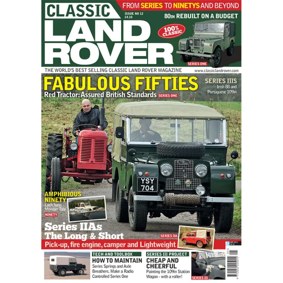 Classic Land Rover May 2014 tidning läsexemplar begagnad
