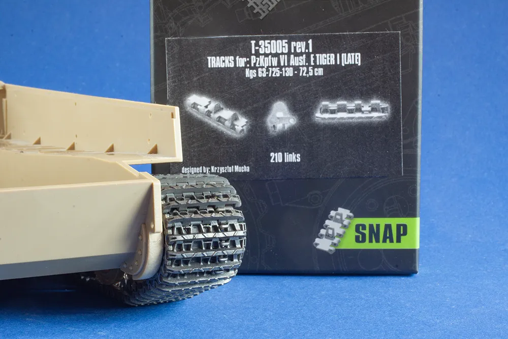 Rossagraph QuickTracks T-35005 band Tiger I resin