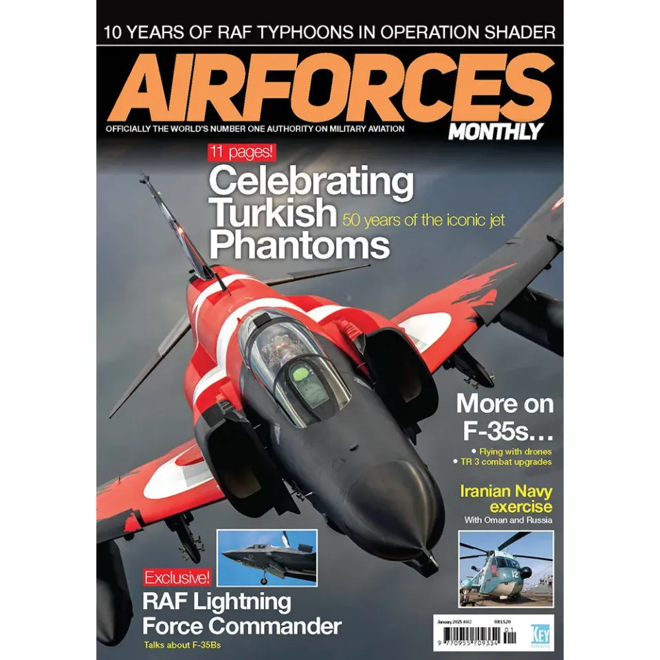 AirForces Monthly januari 2025 tidning – F-35