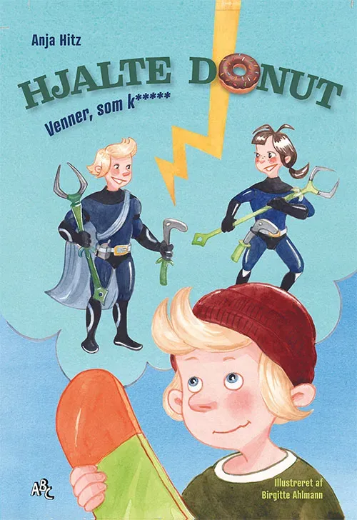 ABC Forlag Hjalte Donut 2 Venner barnbok humor