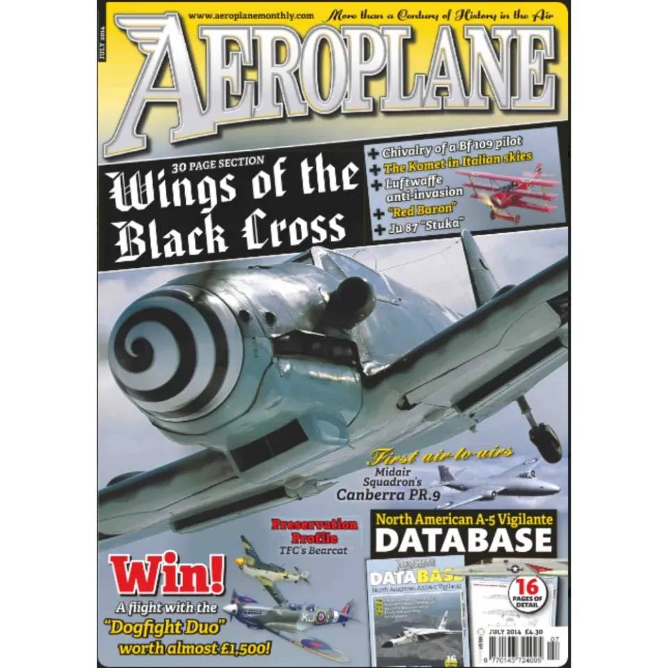 Aeroplane Monthly juli 2014 tidning tyskt flyg