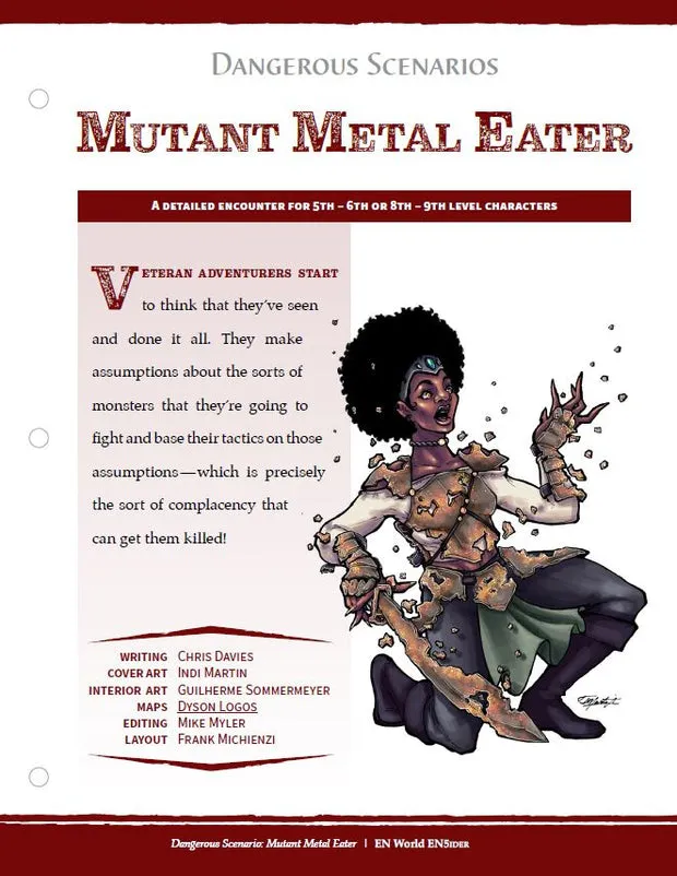 EN Publishing Mutant Metal Eater äventyr pdf rostmonster