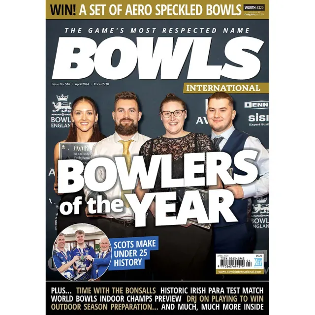 Bowls International april 2024 tidning bowlsport