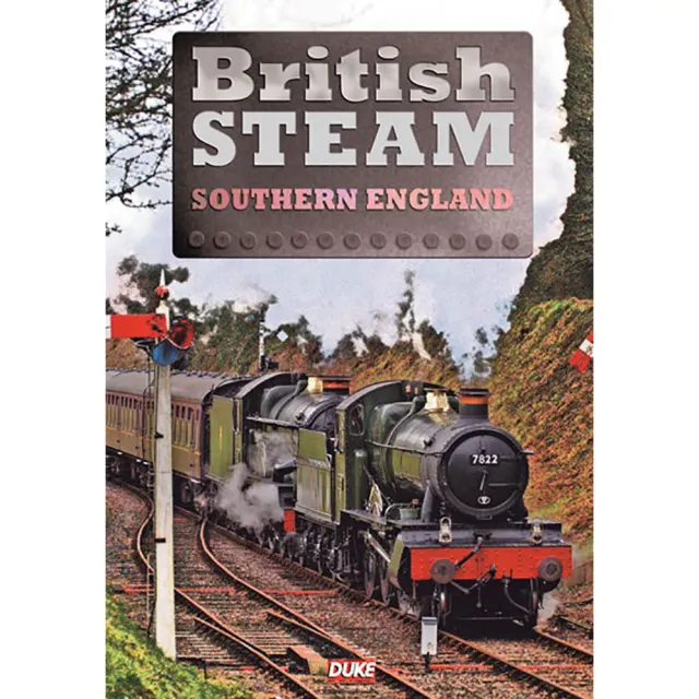 British Steam in Southern England DVD ånglok dokumentär