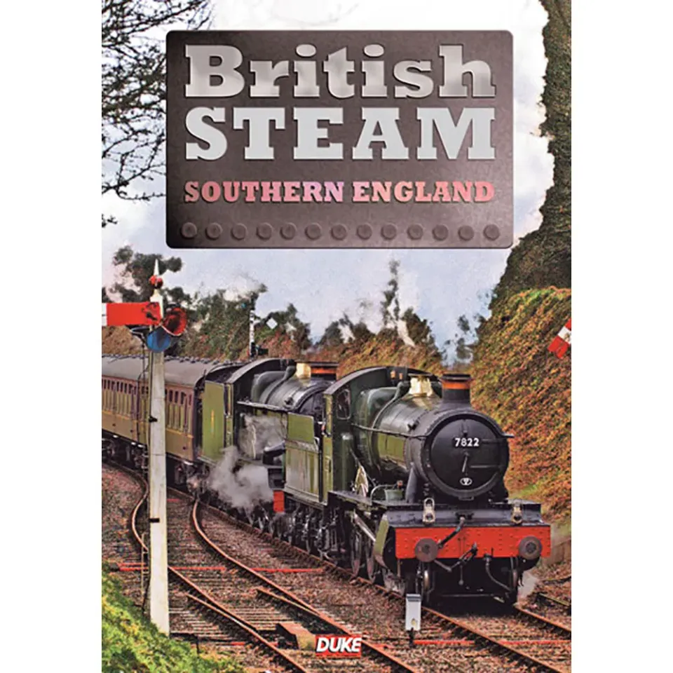 British Steam in Southern England DVD ånglok dokumentär