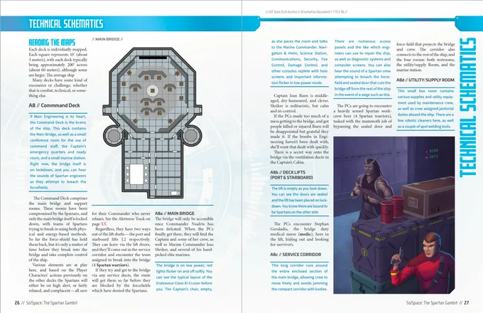 EN Publishing SolSpace Spartan Gambit äventyrsbok softcover