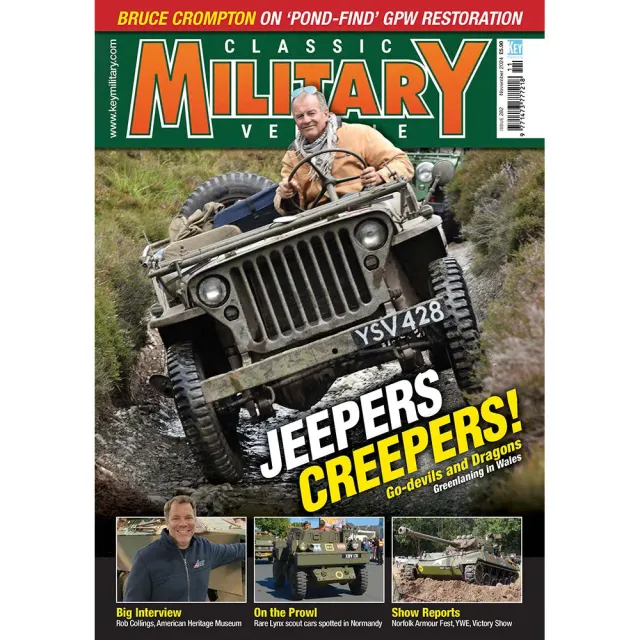 Classic Military Vehicle november 2024 tidning lösnummer jeep