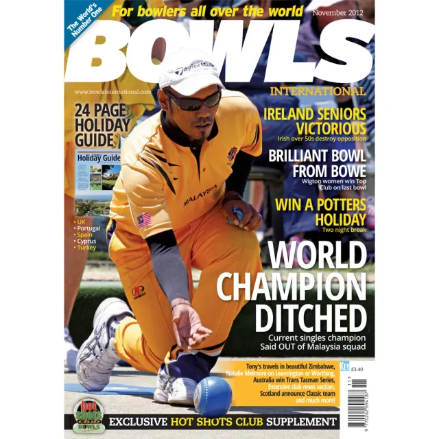 Bowls International november 2012 lösnummer tidning