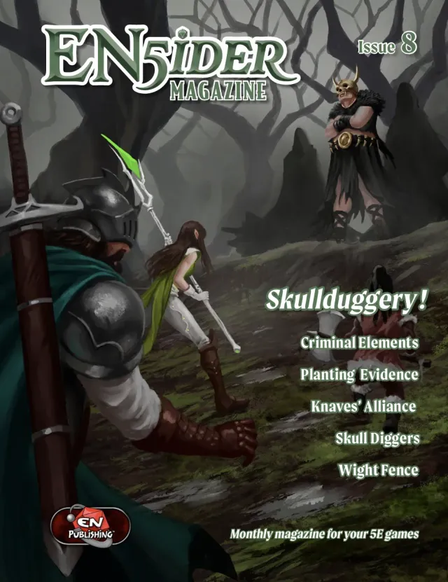 EN Publishing EN5ider Magazine 8 Skullduggery rollspel PDF