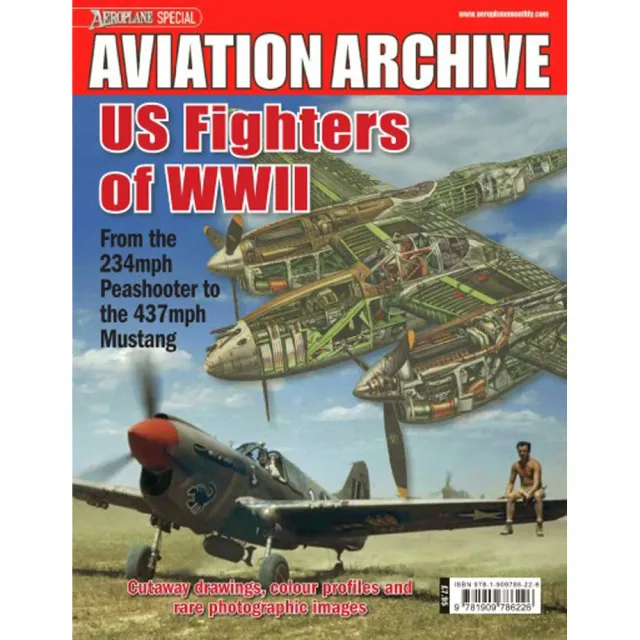 Aviation Archive US Fighters WWII bok – jaktflyg