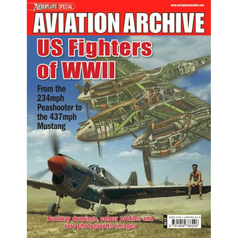 Aviation Archive US Fighters WWII bok – jaktflyg