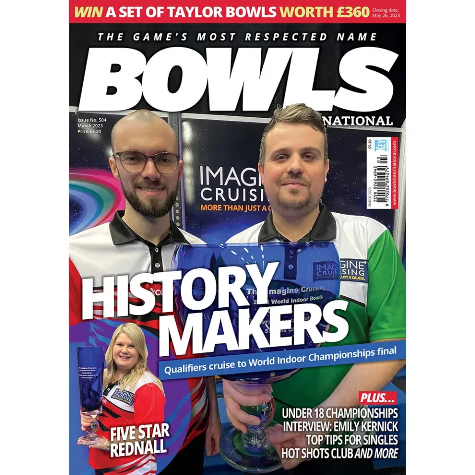 Bowls International mars 2023 tidning lösnummer bowls