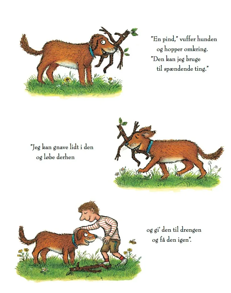 ABC Forlag Pindemand tryckt bok bilderbok