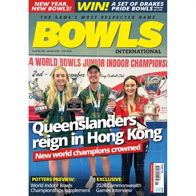Why we love Taylor Swi Bowls International tidning januari 2025