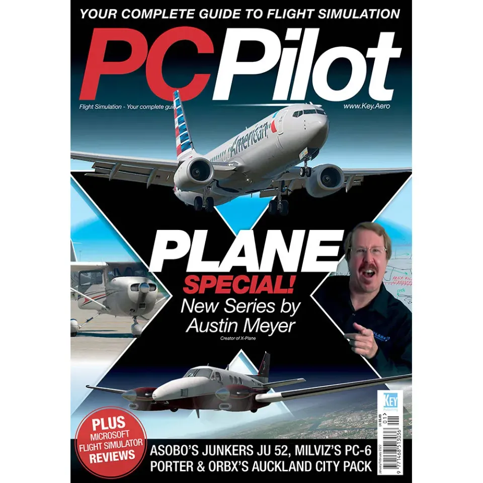 PC Pilot Jan/Feb 2022 tidning lösnummer flygsimulator