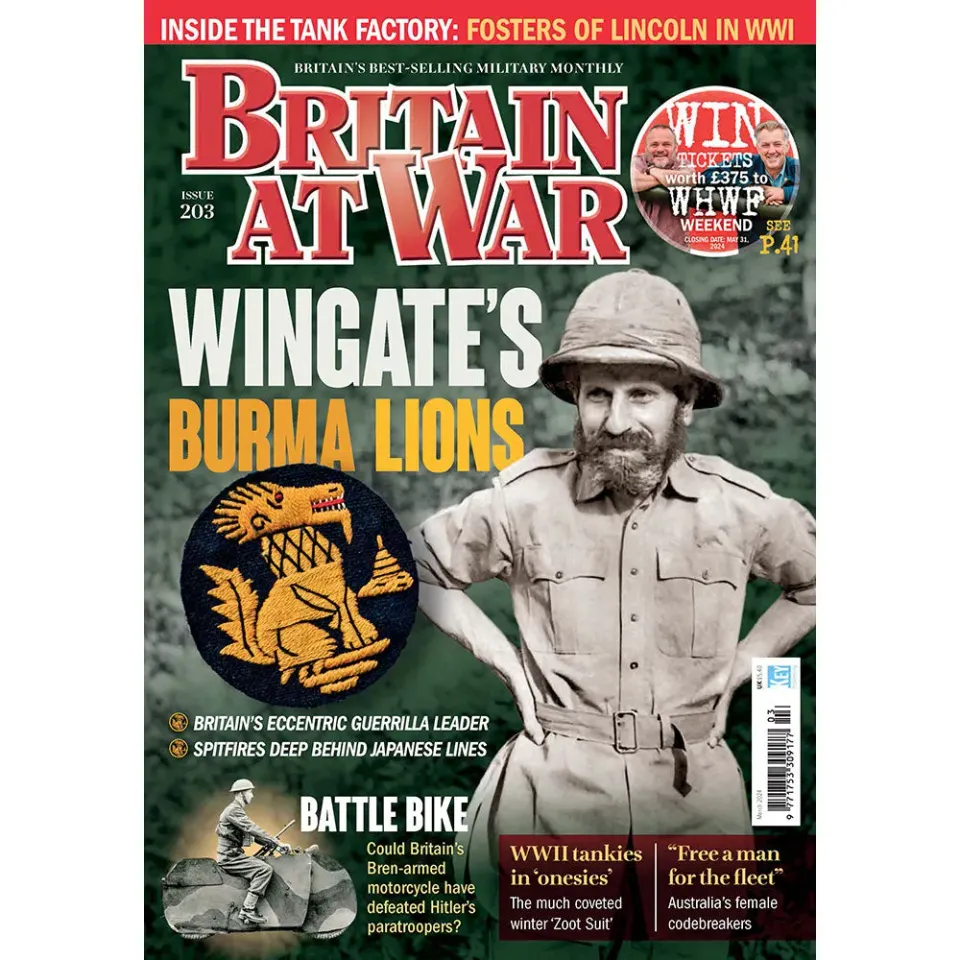 Britain at War mars 2024 tidning krigshistoria
