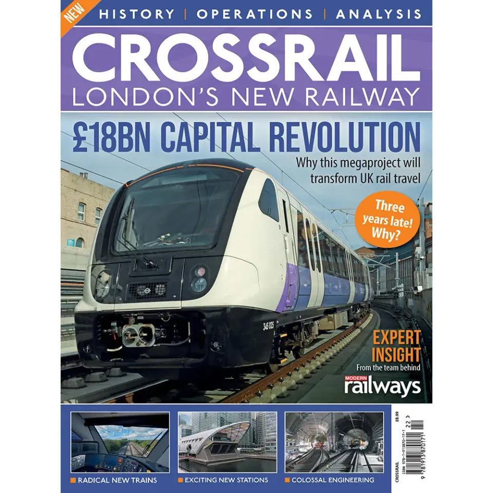 Modern Railways Crossrail bok Elizabeth Line