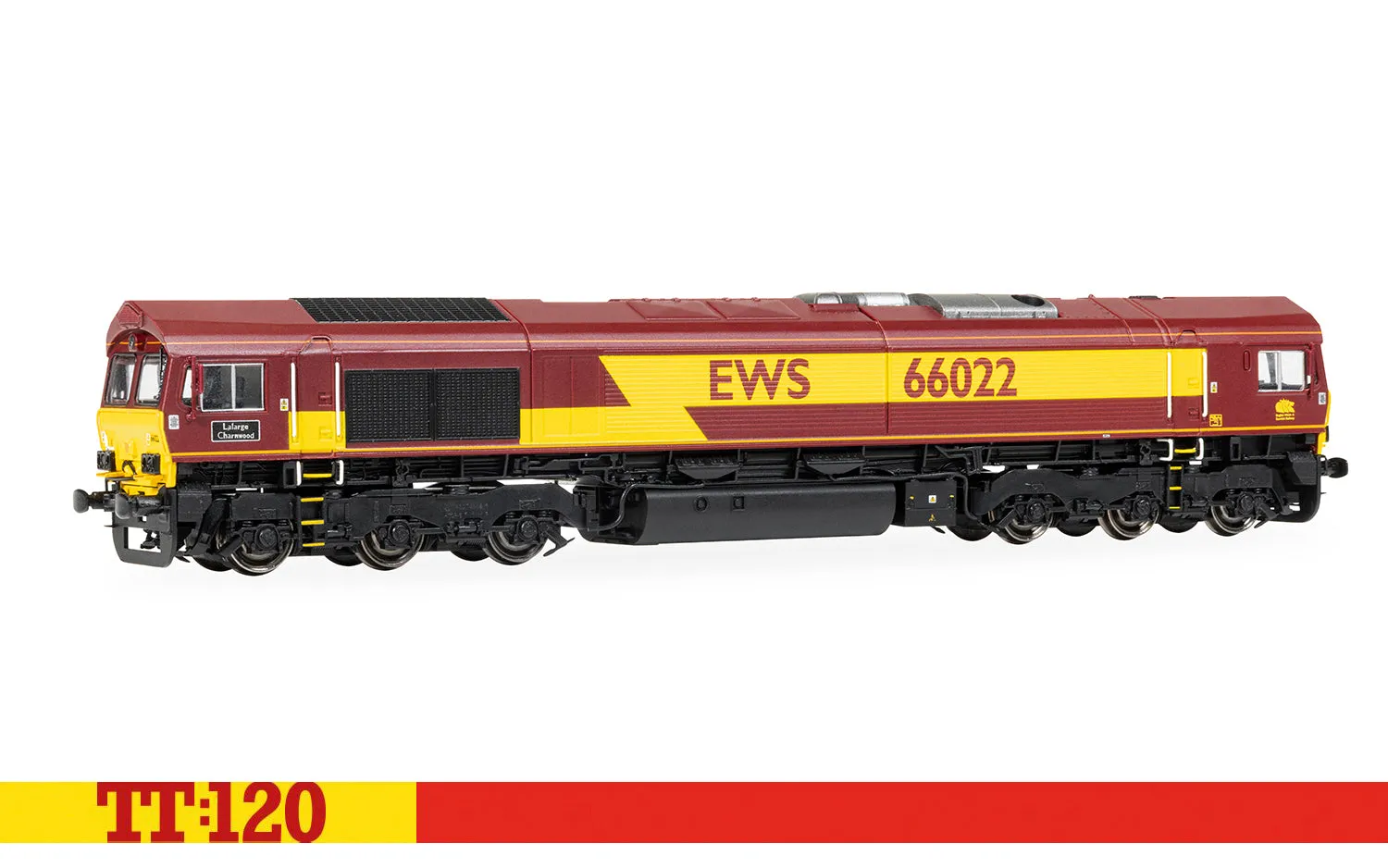 Hornby TT:120 Class 66 66022 Lafarge modellok EWS