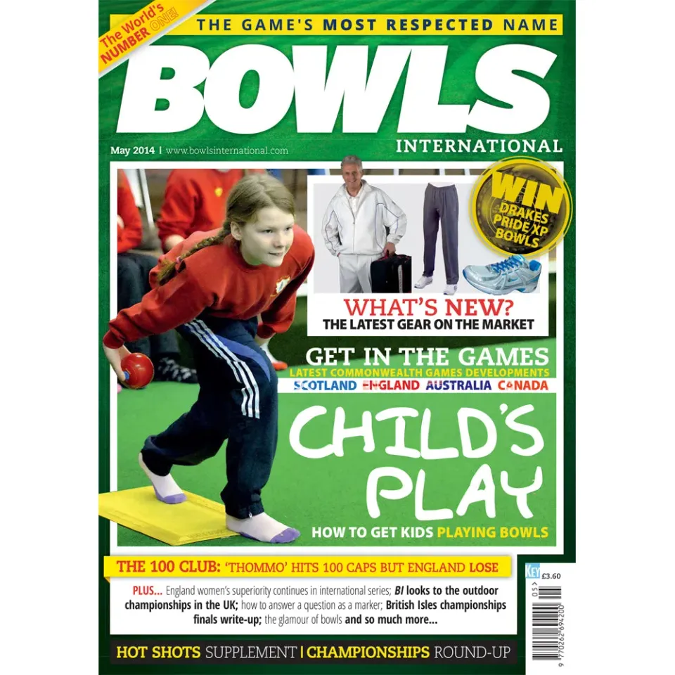 Bowls International May 2014 tidning bowlsutrustning