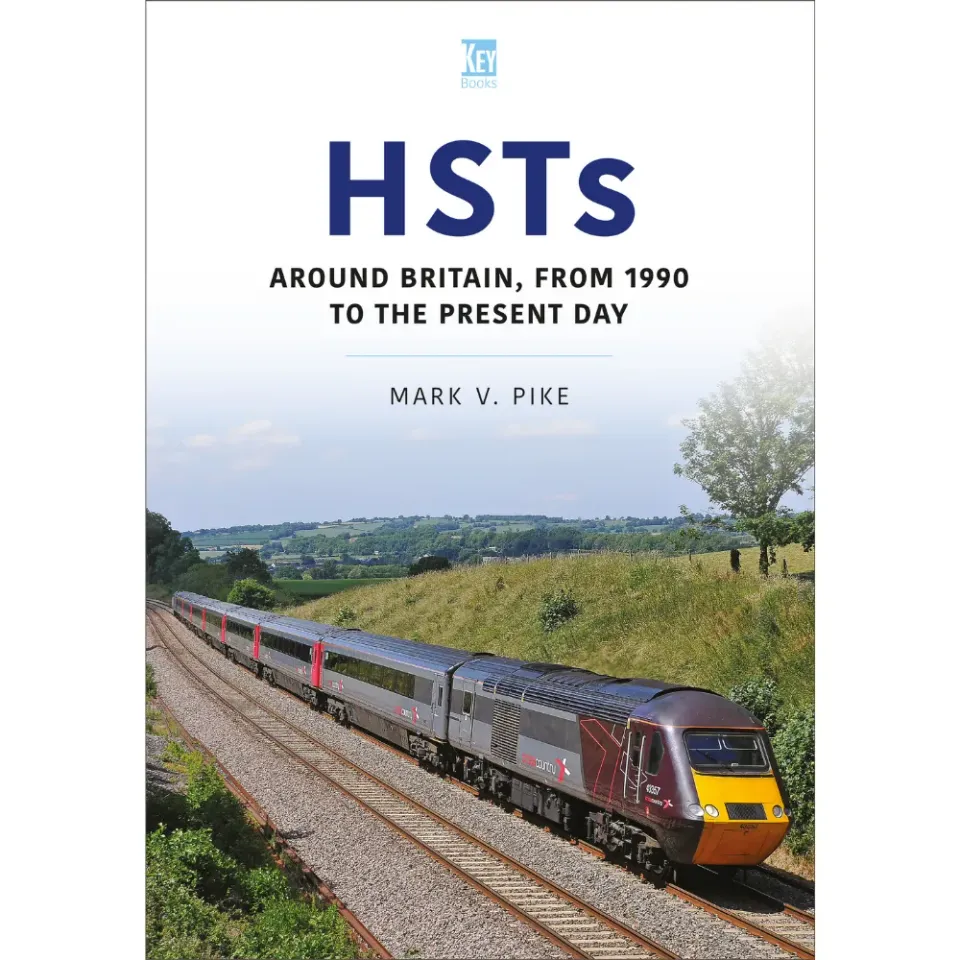 HSTs Around Britain 1990 to Present Day bok illustrerad tåg