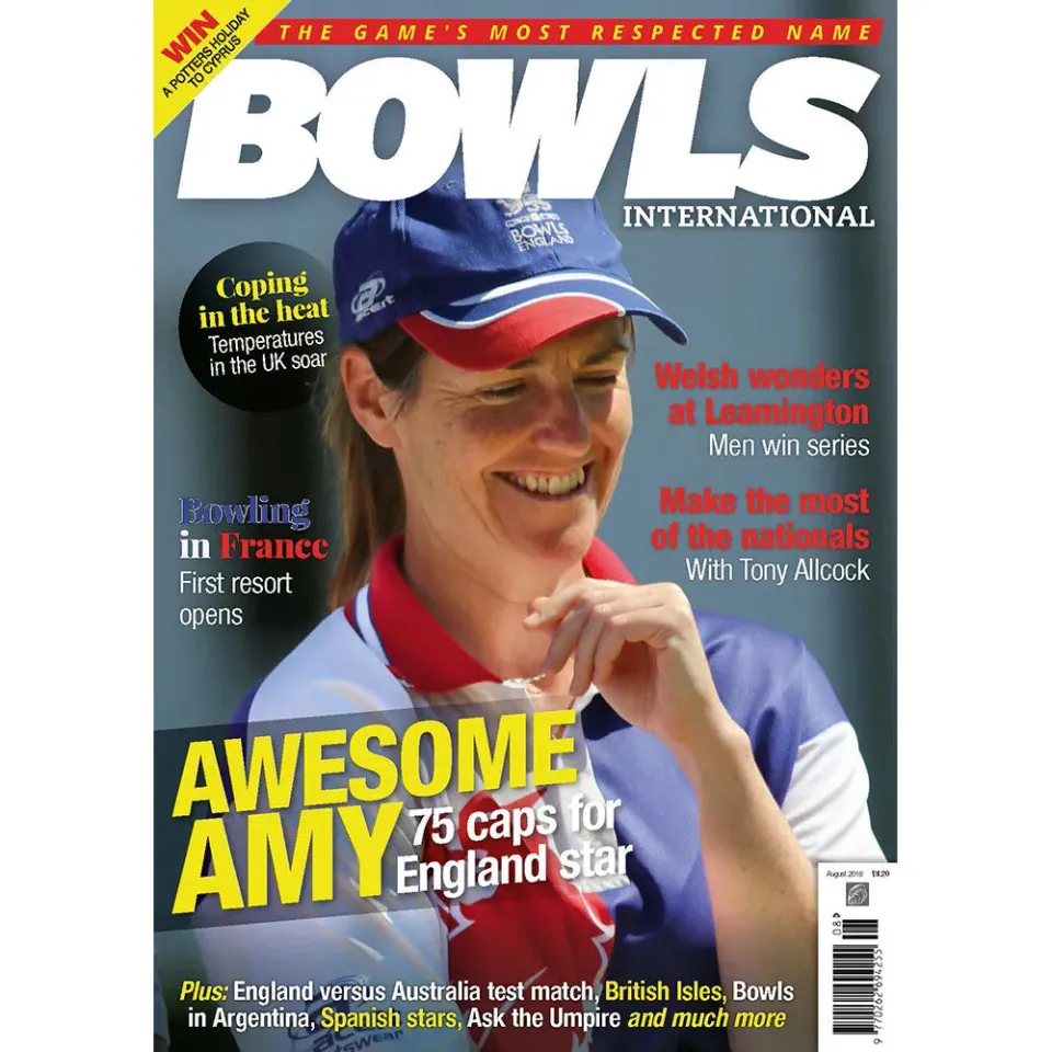 Why we love Taylor Swi Bowls International August 2018 tidning