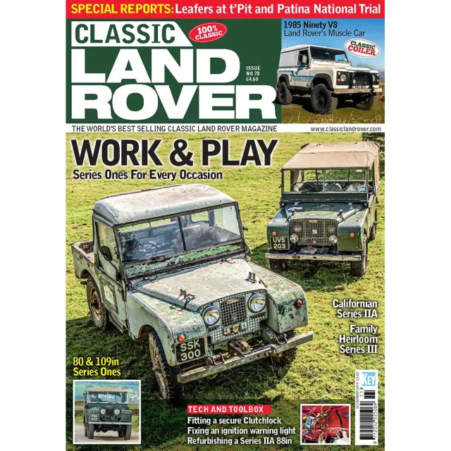 Classic Land Rover november 2019 tidning lösnummer renovering