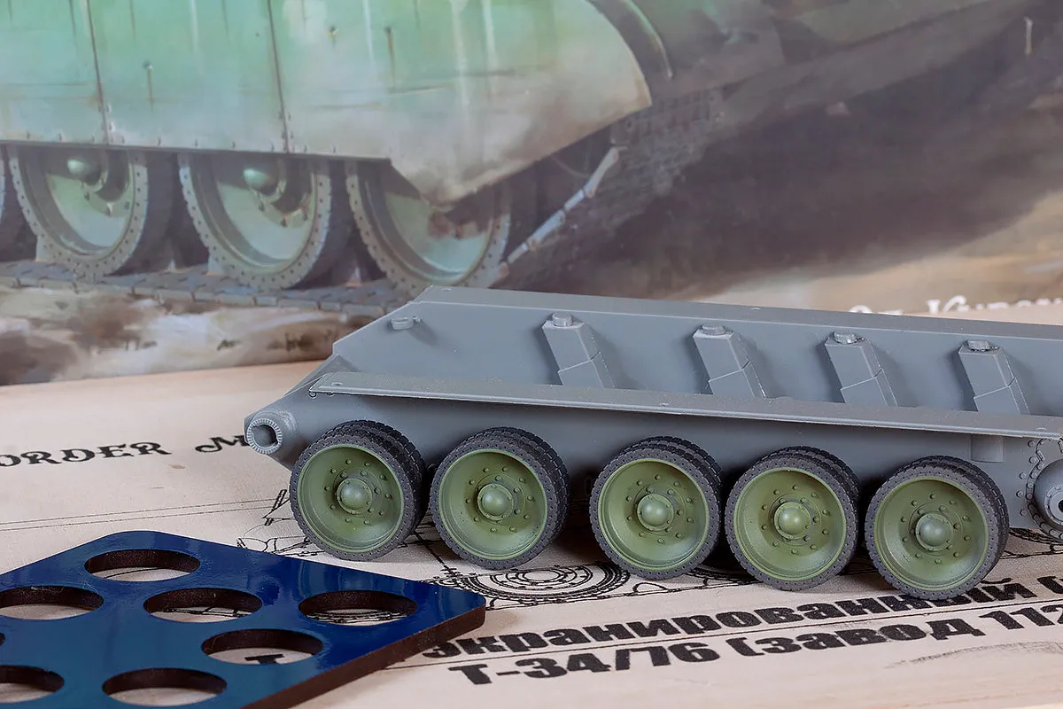 Rossagraph QuickWheel QW-258 målningsmask T-34 1:35