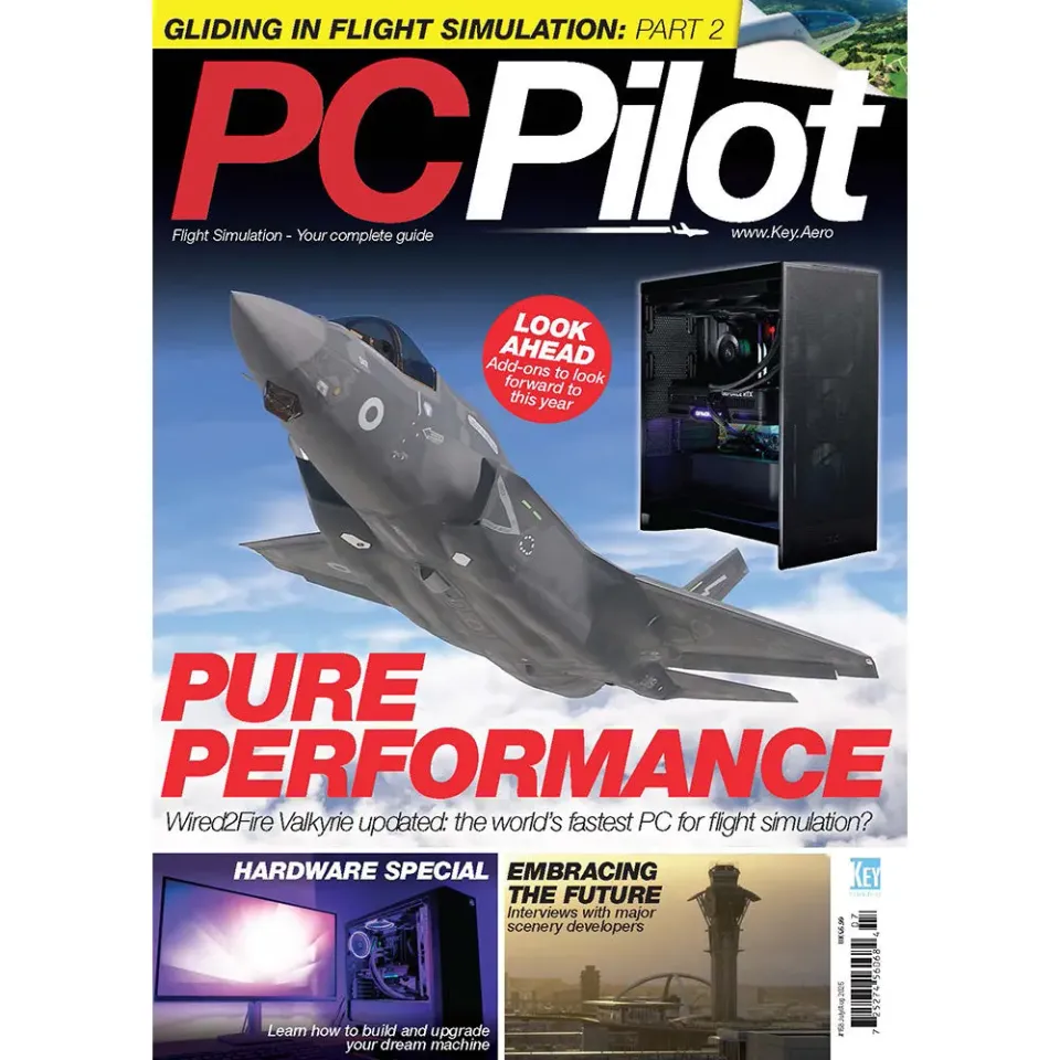 PC Pilot juli/aug 2025 tidning flygsimulator