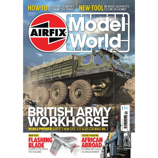 Airfix Model World April 2025 tidning modellbygge