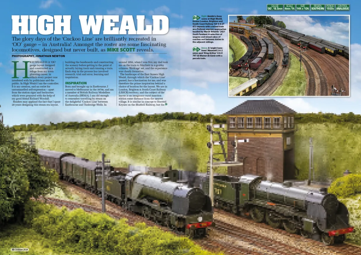 Hornby Magazine Oktober 2024 tidning 180 sidor