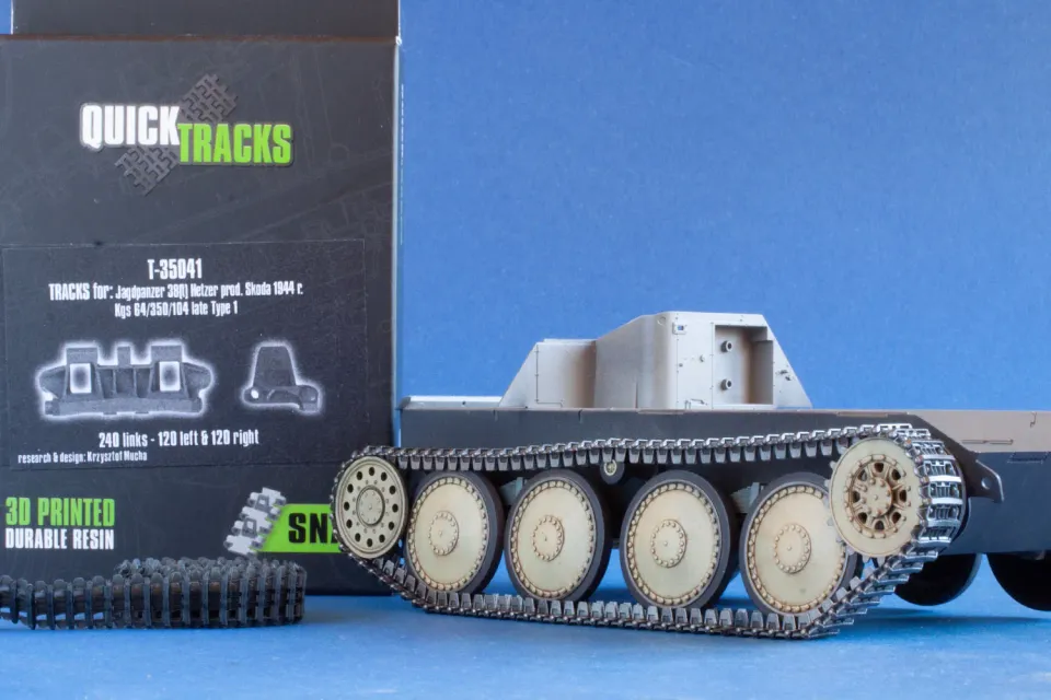 Rossagraph QuickTracks T-35041 larvband Hetzer Skoda sen