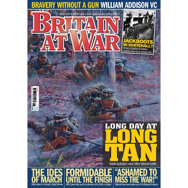 Britain at War augusti 2026 tidning krigshistoria