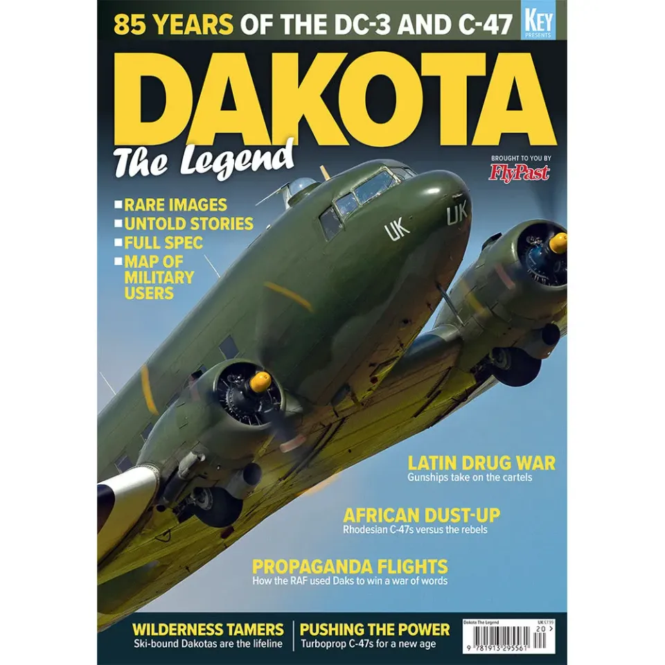 Dakota 85 years DC-3 C-47 bookazine bok
