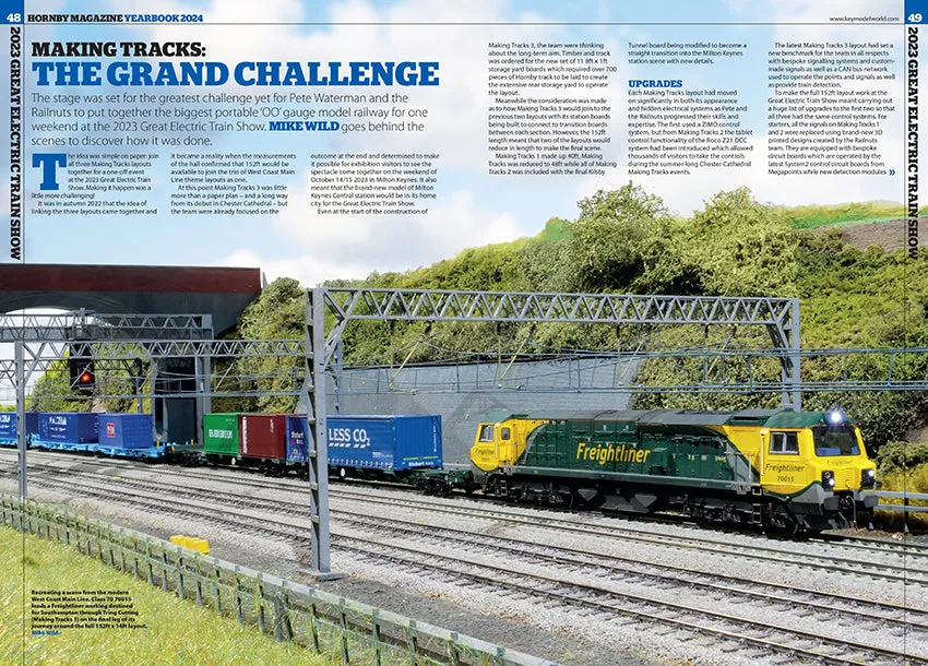 Hornby Magazine Yearbook 2024 No 16 bookazine 132 sidor