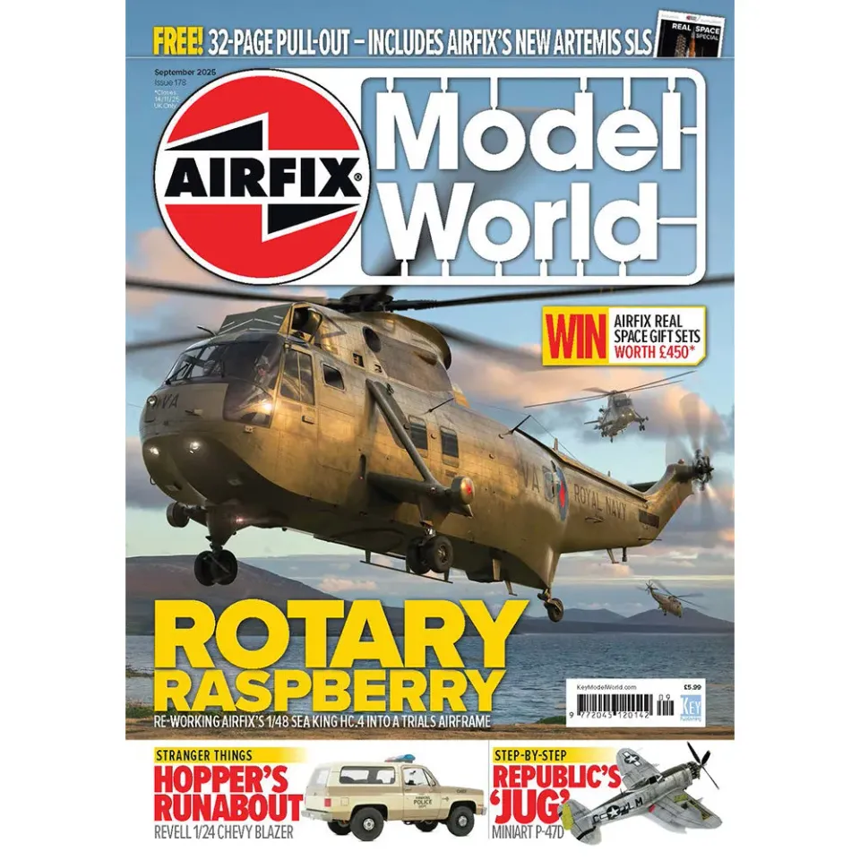 Airfix Model World September 2025 tidning engelsk utgåva