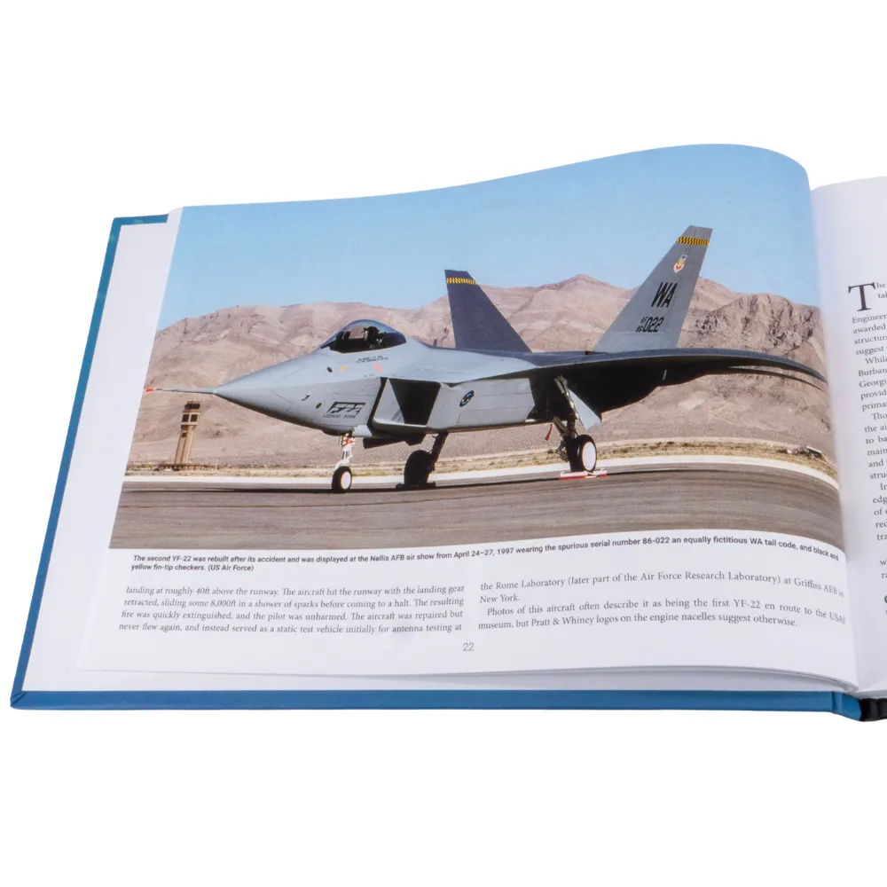 Key Books F-22 Raptor bok illustrerad