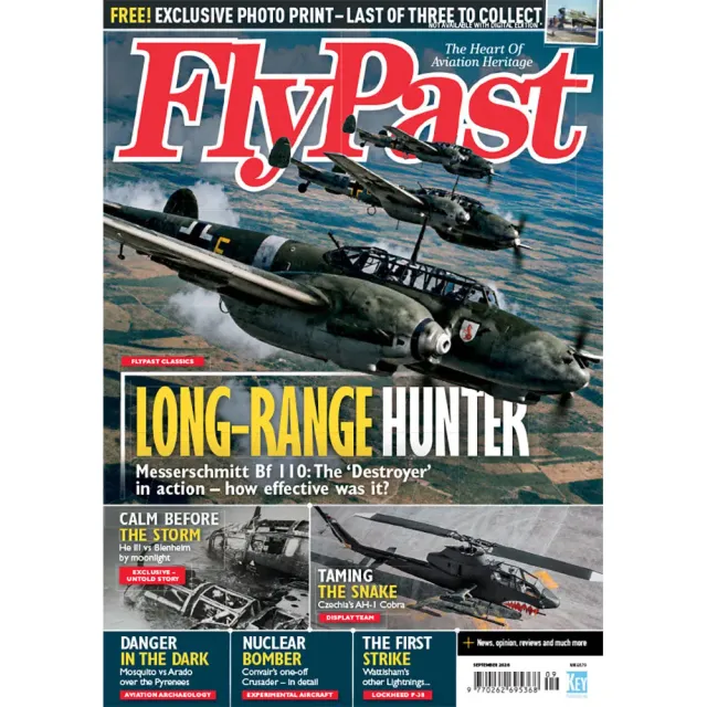 FlyPast September 2026 tidning Bf 110