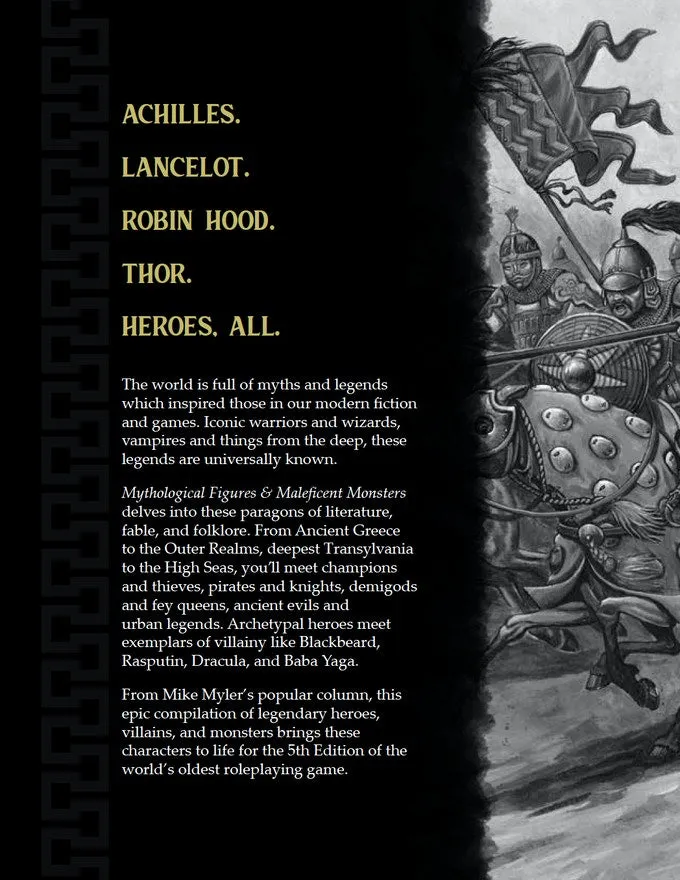 EN Publishing Mythological Figures Maleficent Monsters bok inbunden