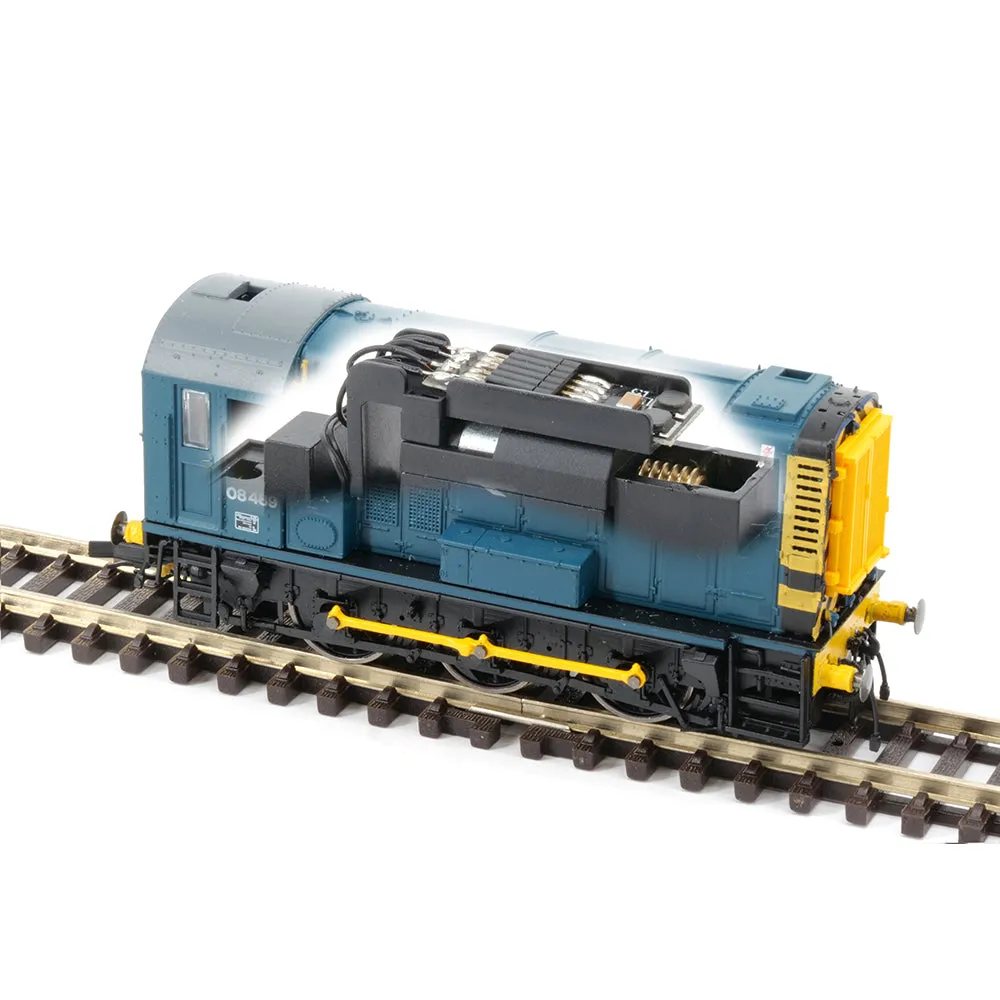 Hornby TT:120 BR Class 08 08489 diesellok blå