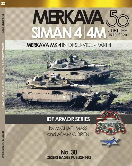 Desert Eagle No.30 Merkava 4/4M bok 108 sidor mjukpärm