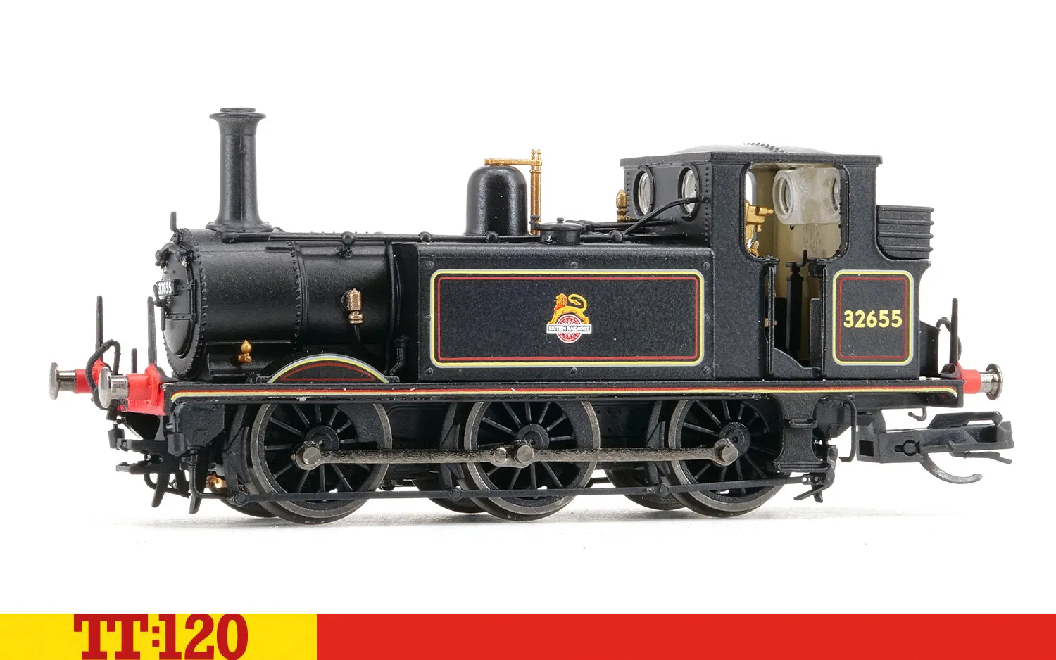 Hornby TT:120 BR Terrier 0-6-0T 32655 ånglok