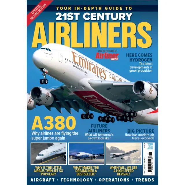 Airliner World 21st Century Airliners reissue 2023 tidning 116 sidor