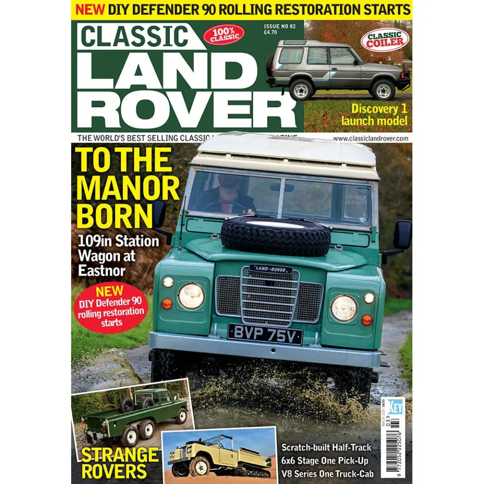 Classic Land Rover March 2020 tidning bilar