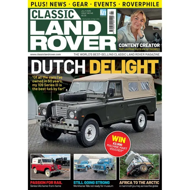 Classic Land Rover juli 2025 tidning lösnummer