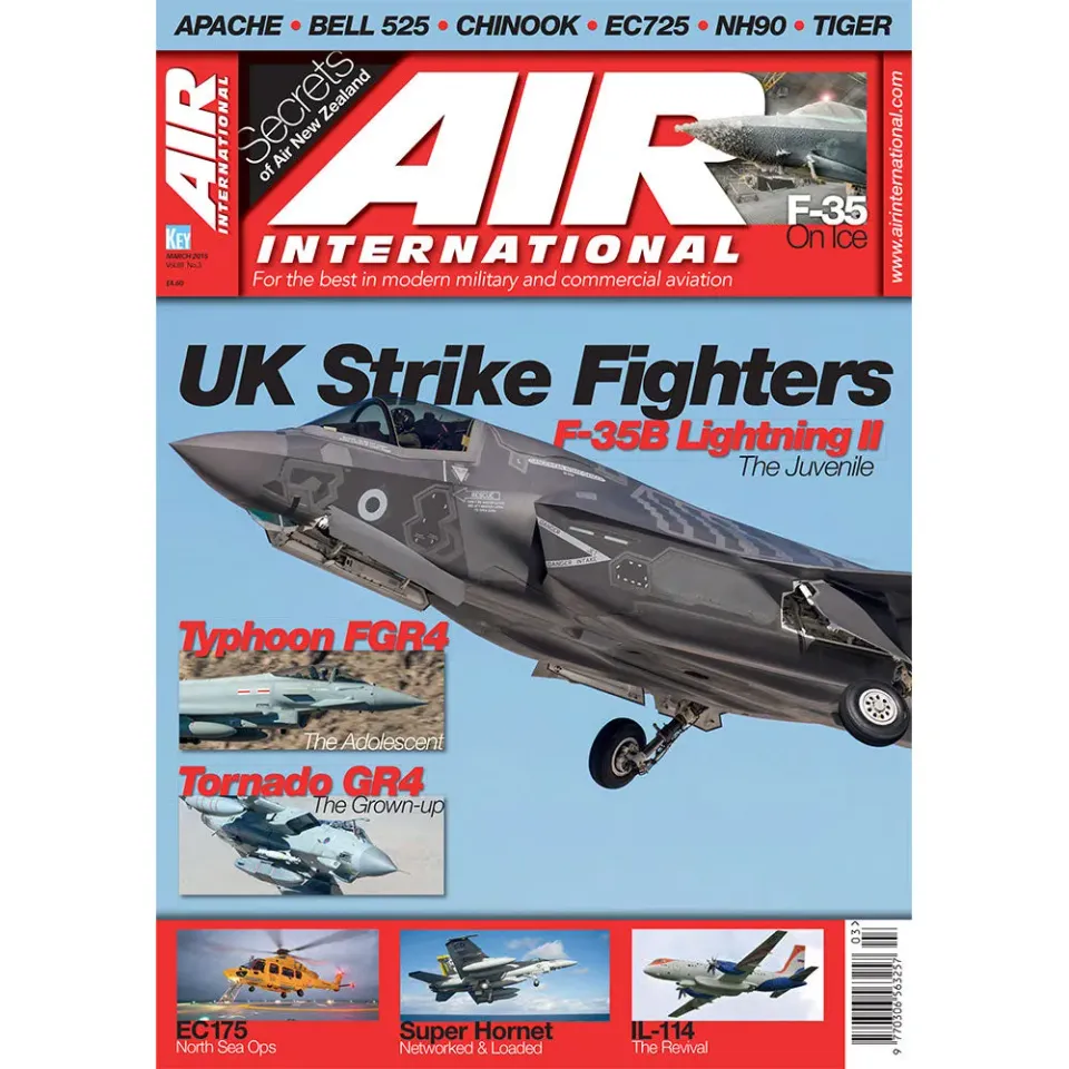 AIR International mars 2015 tidning lösnummer stridsflyg