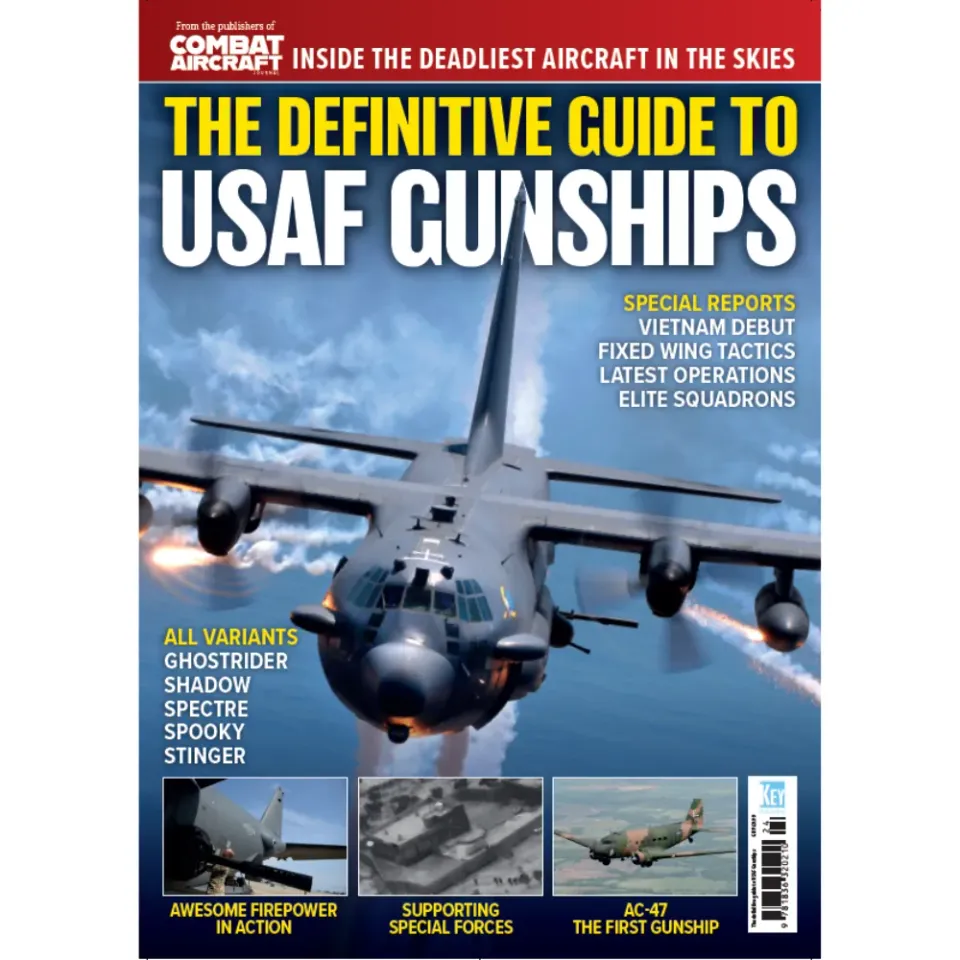 USAF Gunships Guide tidning 116 sidor C-130 historia