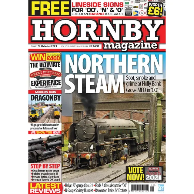 Hornby Magazine oktober 2021 tidning back issue