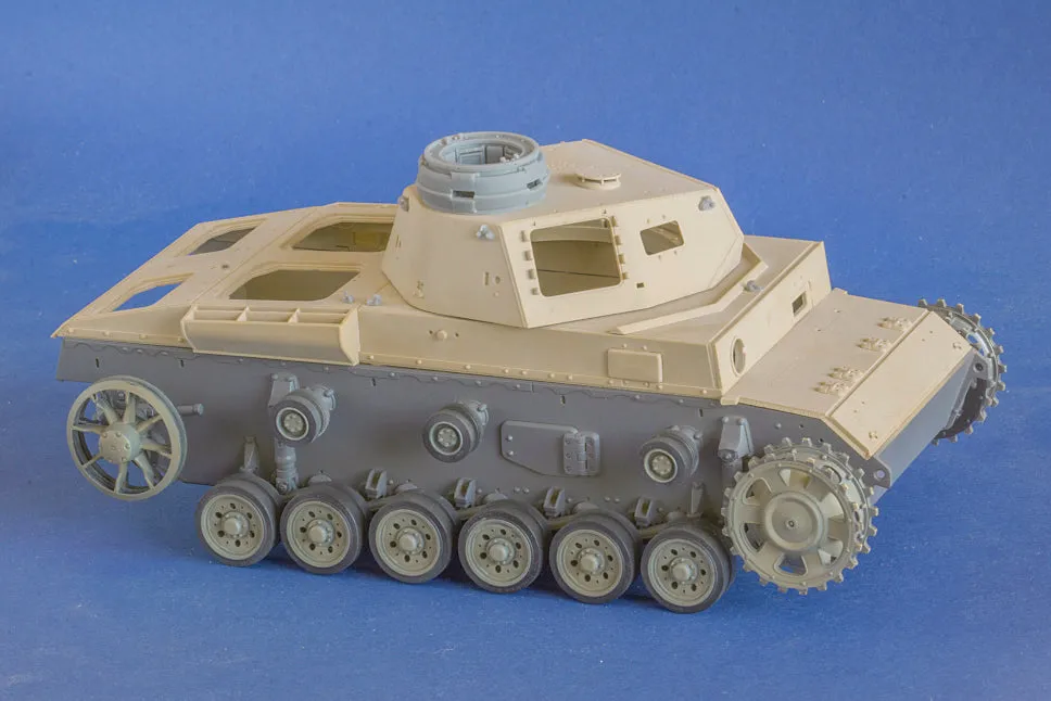 Rossagraph QuickWheel QW-264 målarmask 1:35 Pz.III J