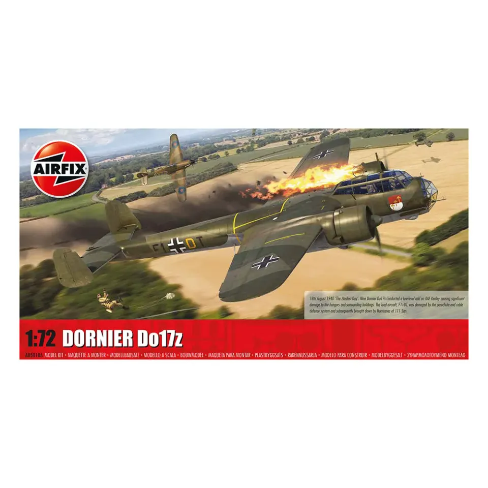 Airfix Dornier Do 17Z Flying Pencil modellbyggsats 1:72