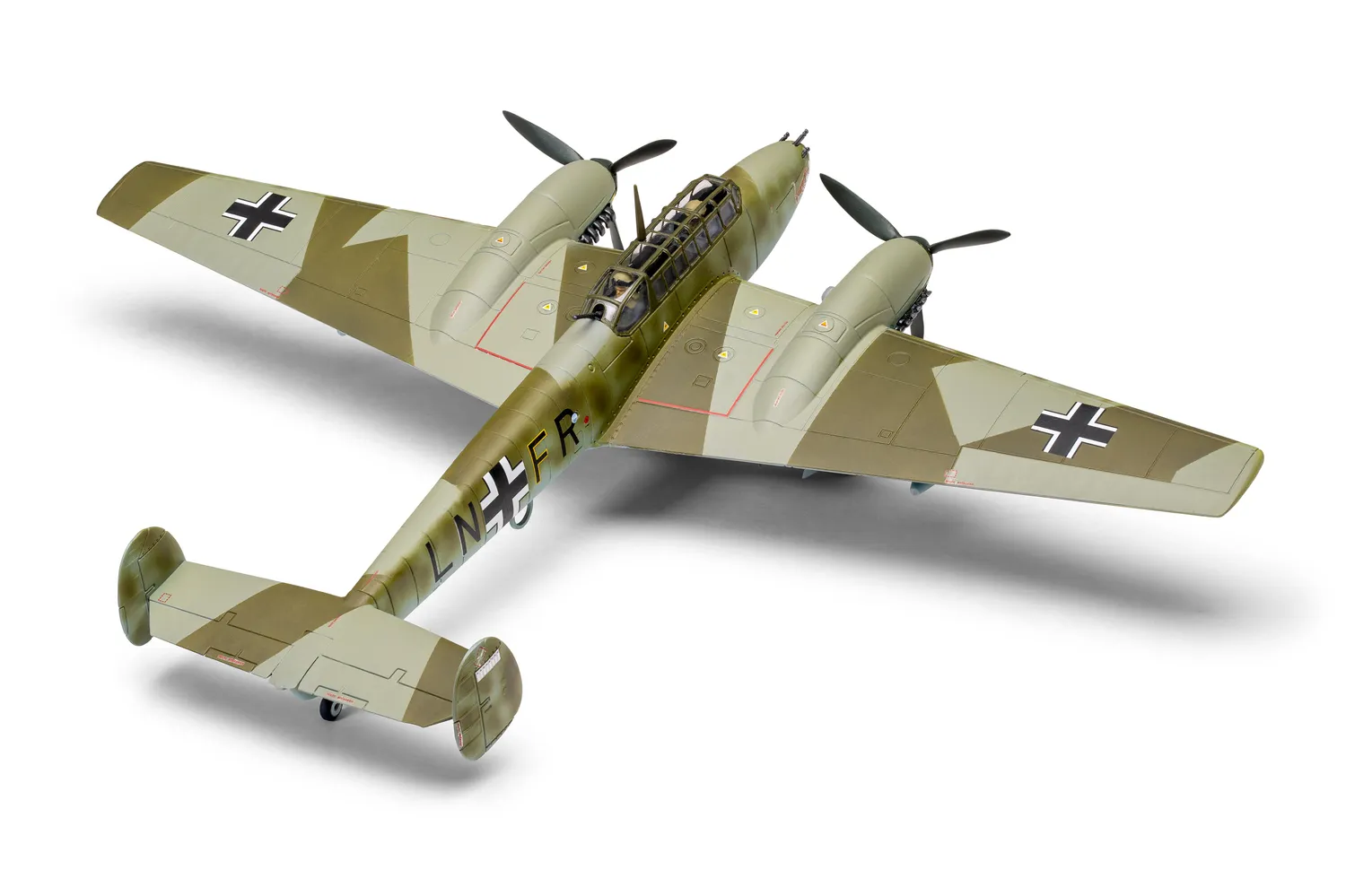 Airfix Messerschmitt Bf110E E-2 TROP modellbyggsats 1:72